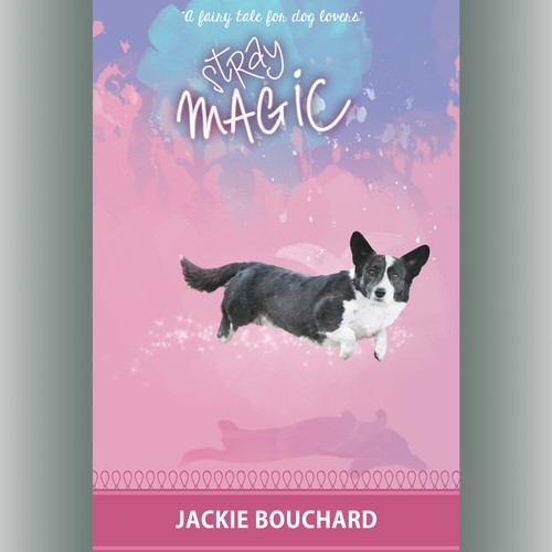 Love design with the title 'Stray Magic ~ book cover'