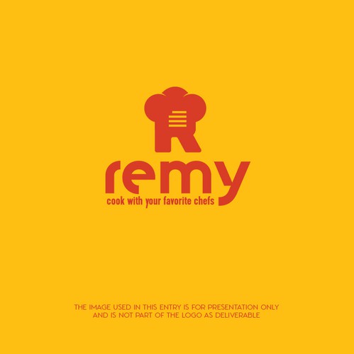 Logo with the title 'Remy'