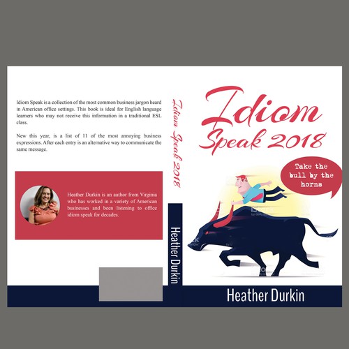 Education book cover with the title 'Idiom Speak 2018'