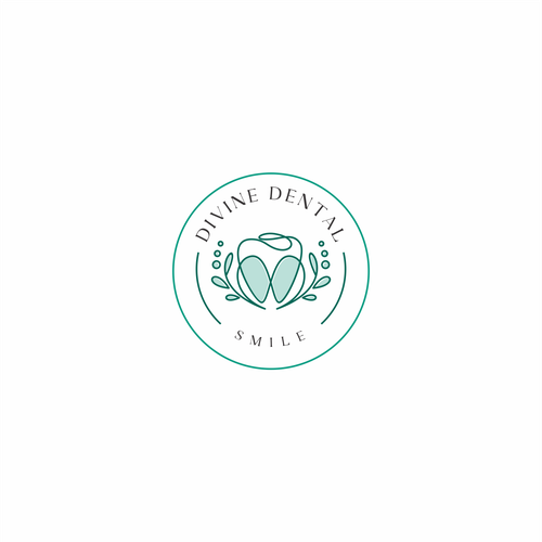 Holistic logo with the title 'devine dental'