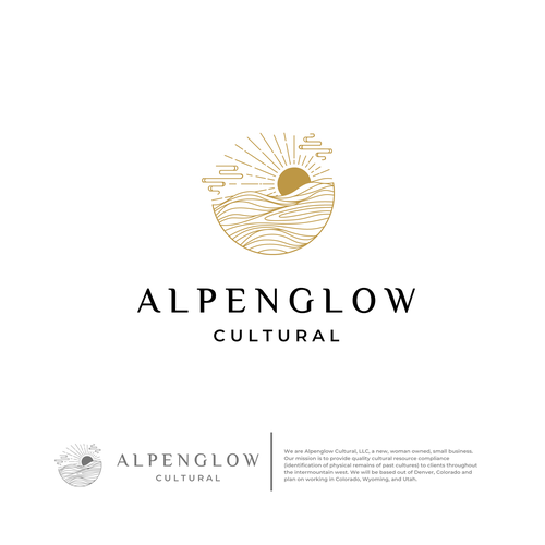 Cultural logo with the title 'Simplisic, decorative logo design for a culture business'