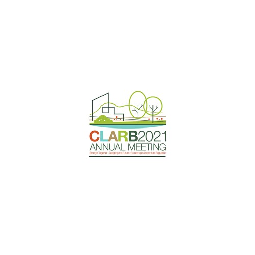 Landscaping brand with the title 'CLARB2021'