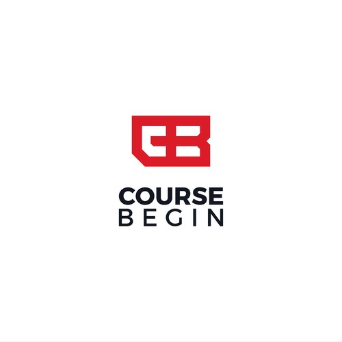 Job logo with the title 'CourseBegin'