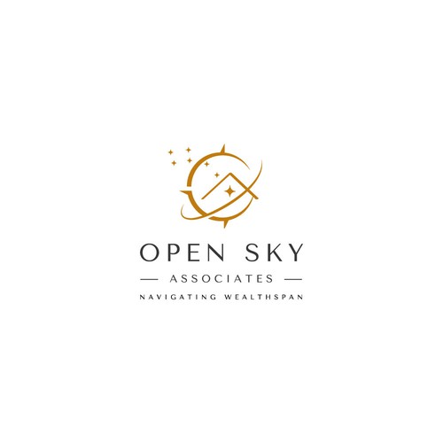 Company brand with the title 'Open Sky'