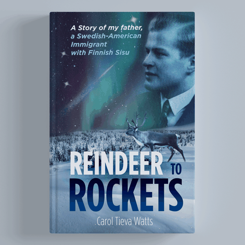 Reindeer design with the title 'Reindeer to Rockets.'