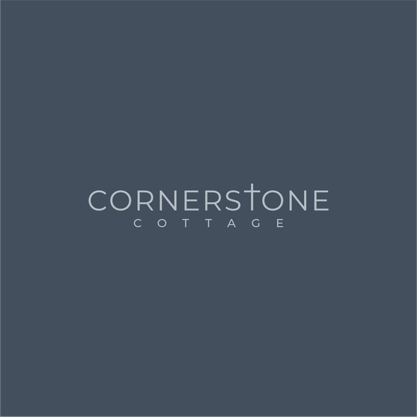 Stone logo with the title 'Cornerstone Cottage'