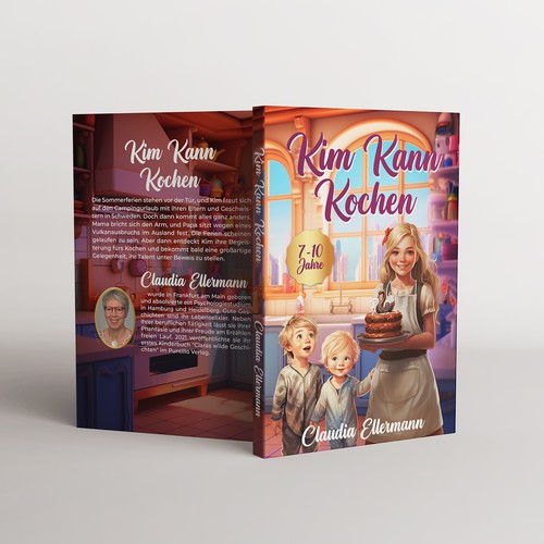 Story book cover with the title 'Kim Kann Kochen'
