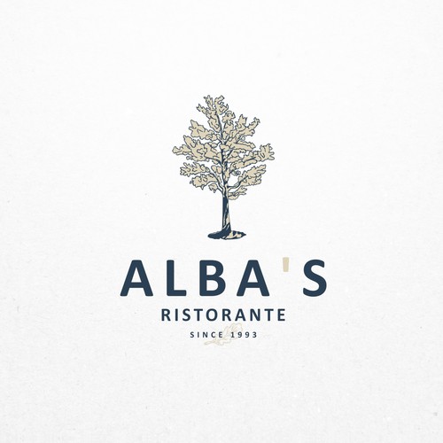 Cuisine design with the title 'Concept for ALBA'S'