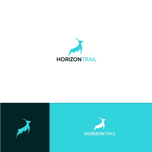 Trailer logo with the title 'Horizon Trail'