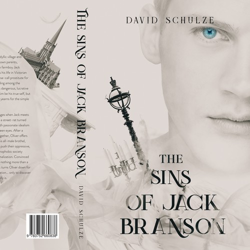 Historical book cover with the title 'book cover'