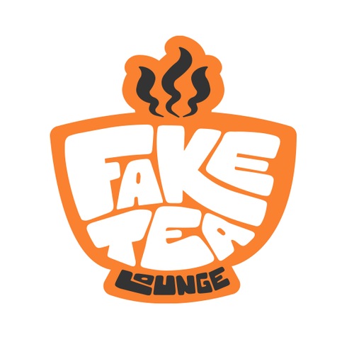 Street art logo with the title 'Logo for tea podcast'