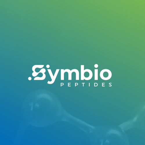 Skincare brand with the title 'Symbio Peptides'