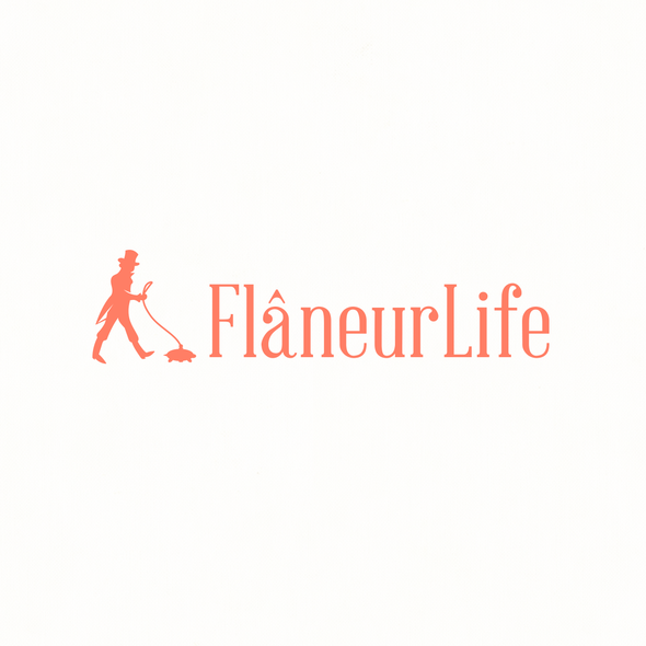 Strange design with the title 'Dandy Design for FlaneurLife Brand'