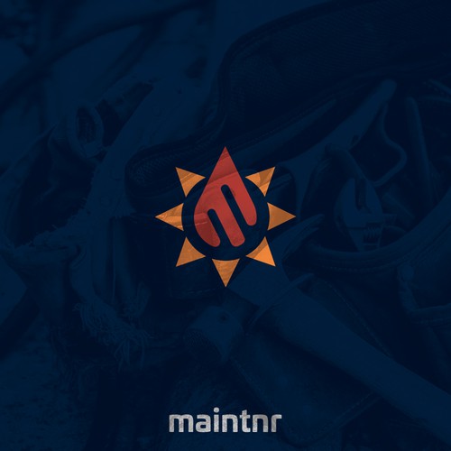 Startup design with the title 'Clean logo for tech startup'