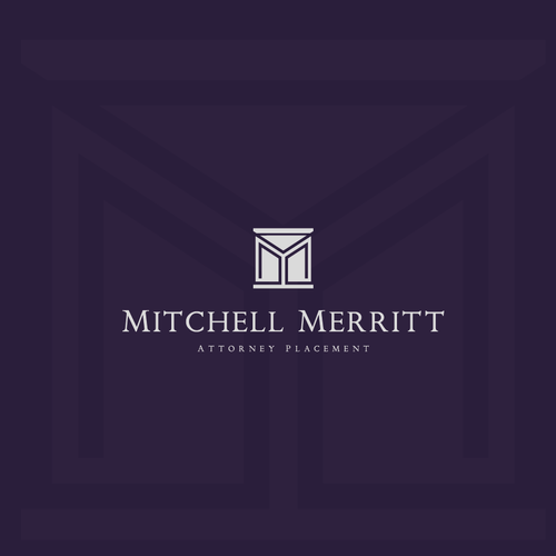 M design with the title 'Mitchell Merritt Attorney Placement'