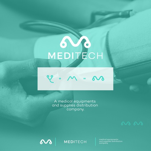 Heaven logo with the title 'meditech'