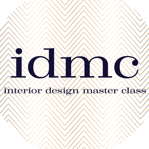 Consultant logo with the title 'high end logo for interior design training company'