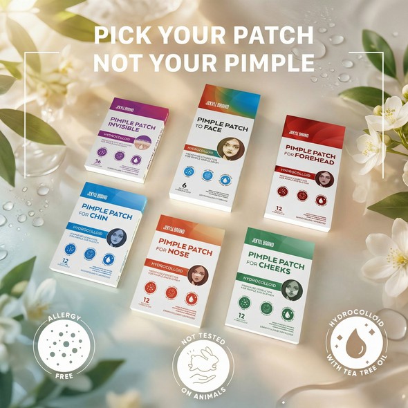 Packaging with the title 'Pimple Patch '