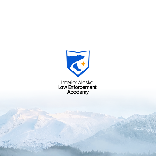 Alaska logo with the title 'Logo for Alaska Law Enforcement Academy'