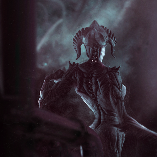 Alien artwork with the title 'Cover Art'