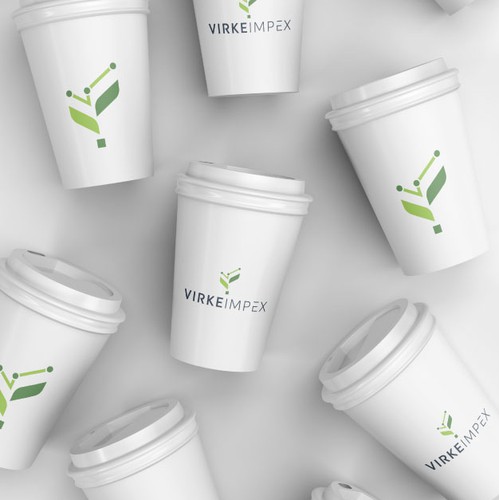 Trading logo with the title 'Tree + Trading Logo'