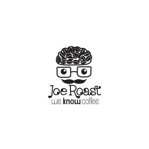 Glasses brand with the title 'Hipster logo for Coffee Roasters.'