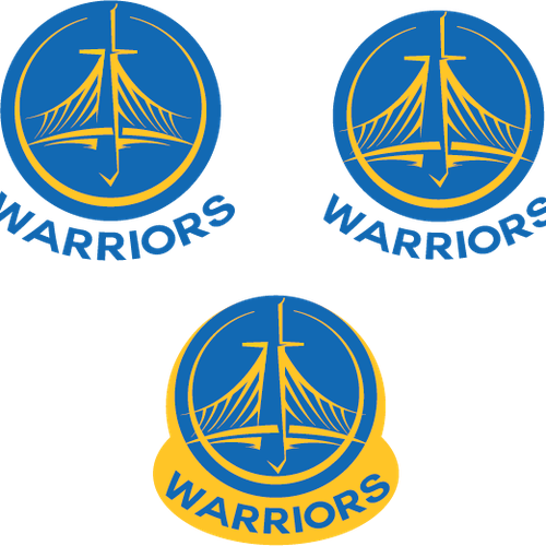 League logo with the title 'Community Contest: Design a new logo for the Golden State Warriors!'