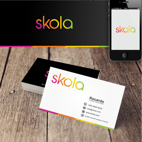 Condom design with the title 'Skola Condom'