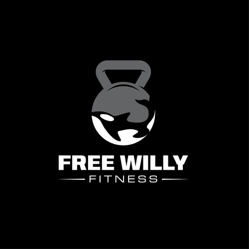 Orca design with the title 'orca gym'