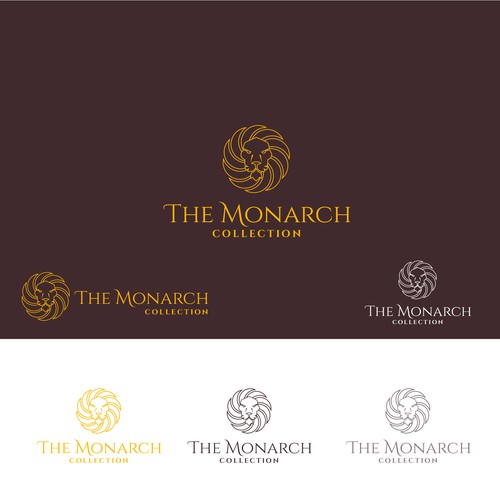 Lion brand with the title 'The Monarch collection'