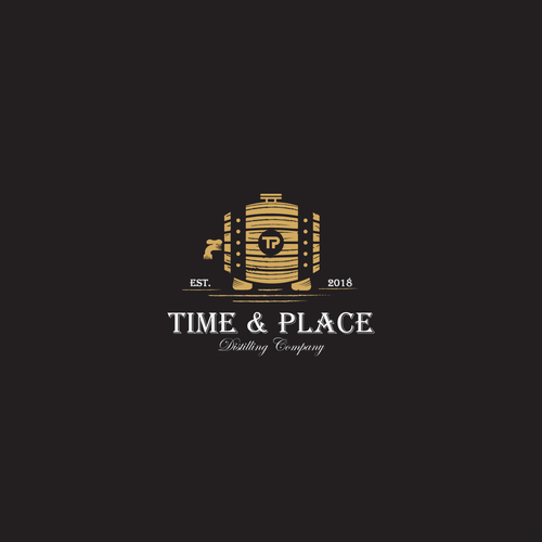 Distillery logo with the title 'Distillery Logomark'