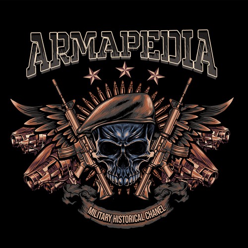 Armor design with the title 'ARMY TSHIRT DESIGN, LOGO, TACTICAL'