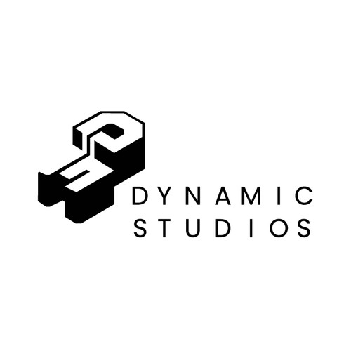 Dimensional logo with the title '3D Dynamic Studios'