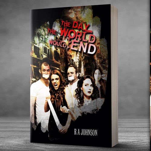 Comedy book cover with the title 'The Day the World would End'