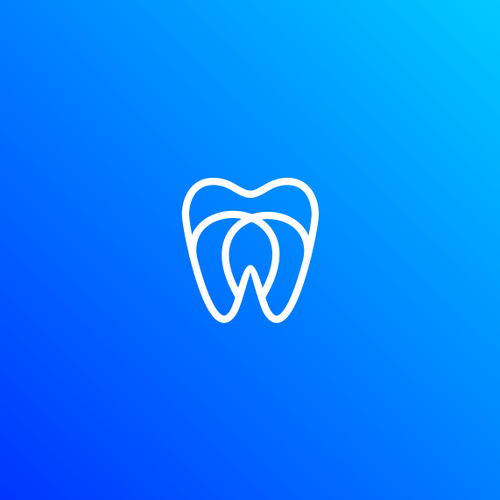 Pharmacy brand with the title 'tooth monoline concept'