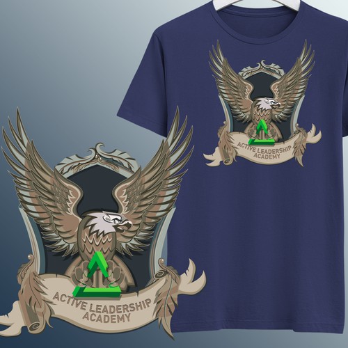Eagles Campus League. Editable t-shirt design. - Buy t-shirt designs