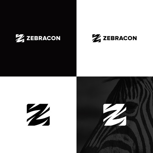 letter z zebra design