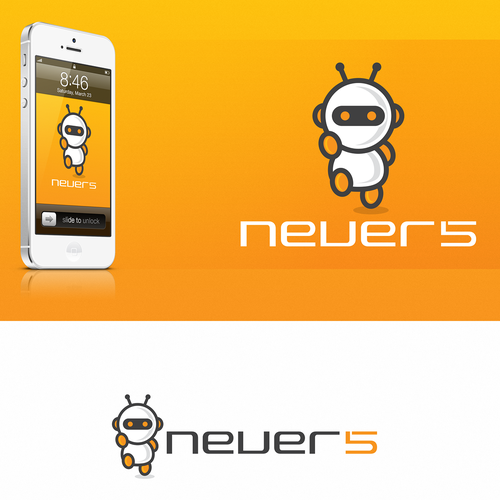 Robotics design with the title 'Logo for a software company'