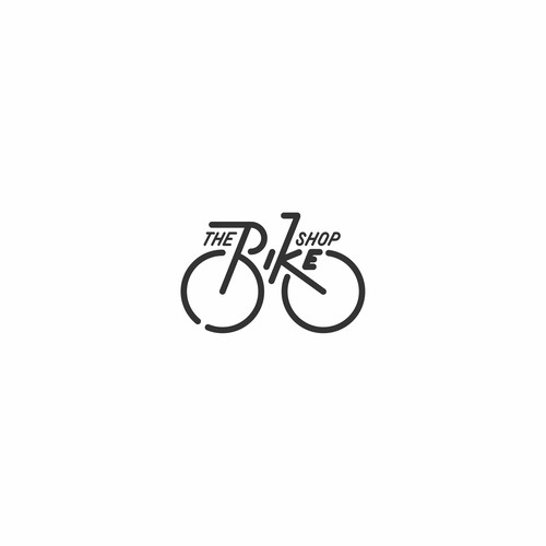 Sports brand with the title 'The Bike Shop'