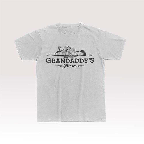 Agriculture t-shirt with the title 'GRANDDADDY"S FARM'