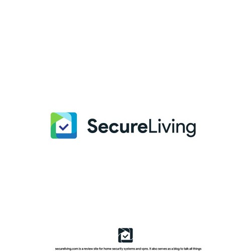 Security logo with the title 'SecureLiving'