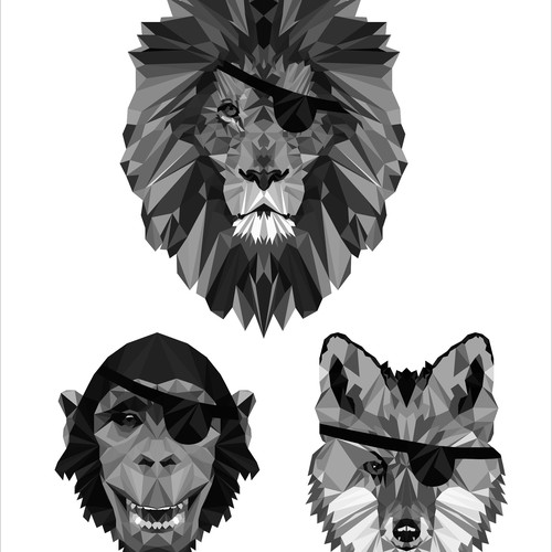 Pirate t-shirt with the title 'Illustration for Pirate Summit 2016'