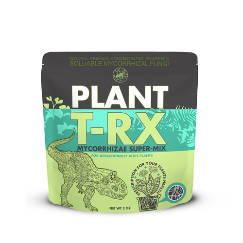 T-rex design with the title 'Plant T-RX'