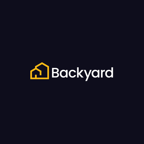 Estate design with the title 'Backyard'