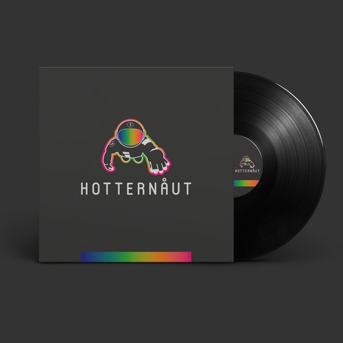 Astronaut artwork with the title 'HOTTERNÅUT'