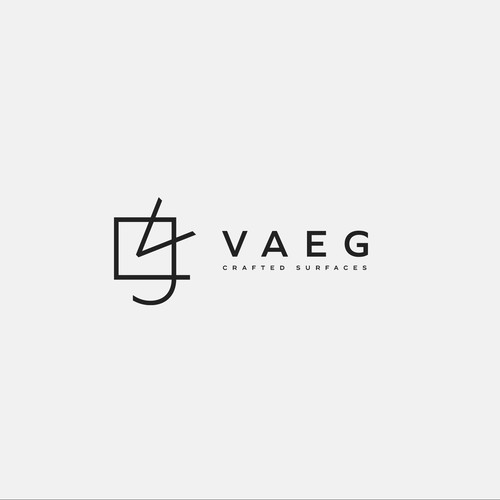 Abstract brand with the title 'Vaeg'