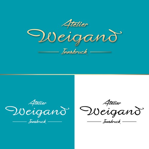 Perfume design with the title 'Atelier Weigand Innsbruck'