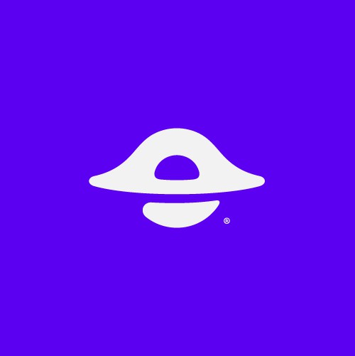 Space logo with the title 'Minimalist design for Mojoty'