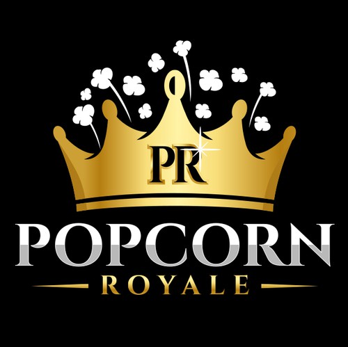 Popcorn logo with the title 'Popcorn Royale'