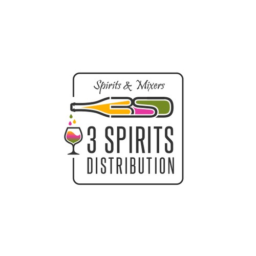 Bar brand with the title 'Creative logo concpet for 3SD'